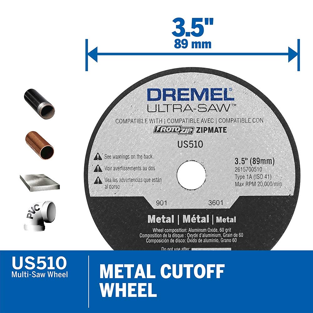 Dremel US20V-01 20V MAX Cordless Compact Saw Tool Kit (Renewed)