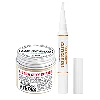 Save 20% - Handmade Heroes Lip Scrub and Cuticle Oil Pen Bundle