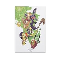 The Wizard of Oz Musical Movie Poster Poster Decorative Painting Canvas Wall Art Living Room Posters Bedroom Painting 08x12inch(20x30cm)