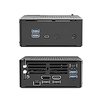Mini PC with Win11 OS, 8Core Core i9-10980HK Mini Computer, 32G DDR4 RAM+512GB NVME SSD+1TB HDD, WiFi6, BT5.2, Gigabit Ethernet, HDMI&DP Ports Support Dual Display, Mounting Bracket, Auto Power On