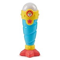 Baby Shark's Big Show! Sea Jam Microphone for Kids – Karaoke Mic Includes Pre-Recorded Theme Song and Three Voice Filters,Multicolor