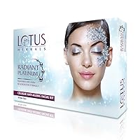 Lotus Herbal Radiant Platinum Cellular Anti-Aging 4 Facial Kit