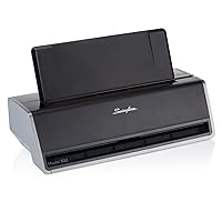 Swingline Electric Hole Puncher 2 Hole, 28 Sheet Capacity Hole Punch, Jam Resistant, Touch Screen, Platinum (74532)