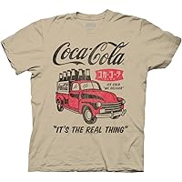 Ripple Junction Coca-Cola Red Delivery Truck Drink Adult T-Shirt Officially Licensed
