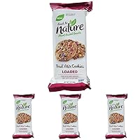 Back to Nature Loaded Trail Mix Cookies - Soft Baked, Non-GMO, No Artificial Flavors or Dyes, Delicious & Quality Snacks, 7 Ounce (Pack of 4)