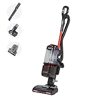 Shark Corded Upright Vacuum Cleaner 1.1L with Lift-Away Technology, Pet Model, LED Headlights, Anti-Allergen, 8m Cord, 750W, Pet, Crevice & Multi-Surface Tools, Red/Black, NV602UKT
