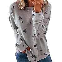 Sweatshirt for Women Graphic Plus Size Comfy Long Sleeve Shirts Casual Fashion Fall Winter Basic Crewneck Pullover Teen Tops