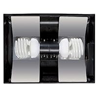 Compact Incandescent Fixture for PT2605/PT2607 - 45 cm,Black