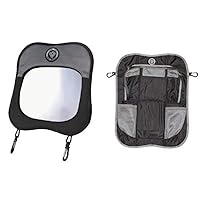 Prince Lionheart Baby View Mirror with Backseat Organizer