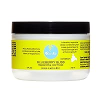 Curls Blueberry Bliss Reparative Hair Mask - Deep Conditioning - Repair, Protect, Restore, and Grow Your Hair - Detangle and Moisturize - For All Curl Types, 8 Fl Oz