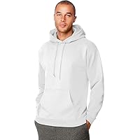 Hanes 9.7 oz. Ultimate Cotton 90/10 Pullover Hood, XL, WHITE