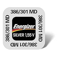 Energizer 386 301 Silver Oxide SR43SW, SR43W, SR43 1pc (Each)