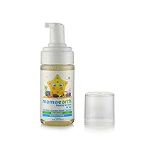 Mamaearth Foaming Baby Face Wash for Kids with Aloe Vera and Coconut Based Cleansers, 120 ml