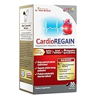 LABO Nutrition CardioREGAIN, Ubiquinol CoQ10 with Kaneka QH 100mg, Pine Bark Extract, Astaxanthin, Heart Health & Cellular Energy. Up to 25x Higher Absorption with Smart Liposomal Delivery, Soy Free