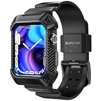 SUPCASE [Unicorn Beetle Pro] Designed for Apple Watch Series 8/7/6/SE/5/4 [45/44mm], Rugged Protective Case with Strap Bands