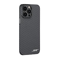 Simply Carbon Fiber iPhone 15 Pro Max Case | Ghost Series Black