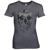 MTV Officially Licensed Headbangers Ball Women T-Shirt (Dark-Heather)
