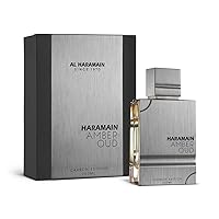 Al Haramain Amber Oud Carbon for Men Eau de Parfum Spray, 6.7 Ounce/ 200ml