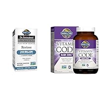 Dr. Formulated Probiotics Platinum Series Restore 200 Billion & Zinc Supplements 30mg High Potency Raw Zinc and Vitamin C Multimineral Supplement