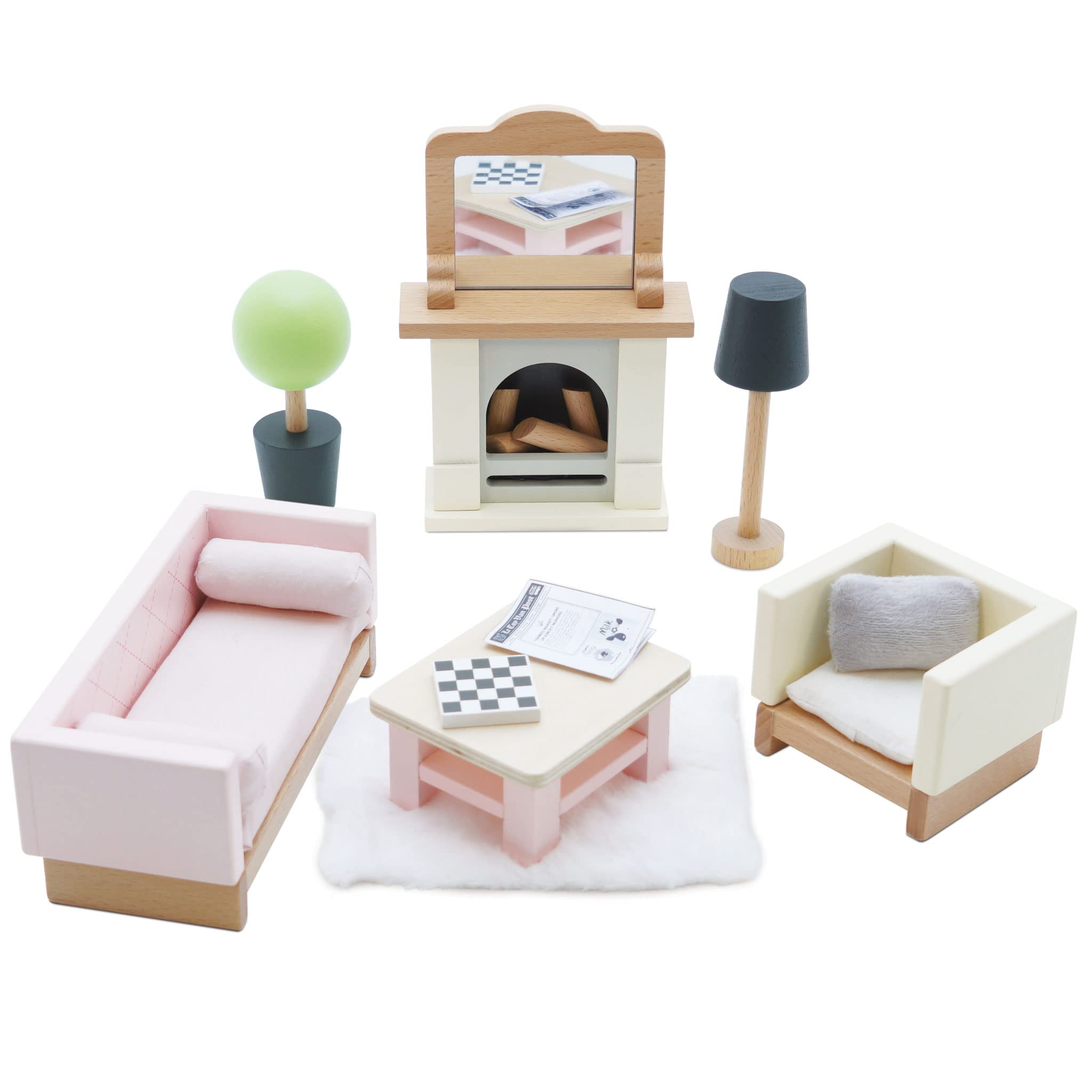 Le Toy Van Daisylane Sitting Room Dollhouse Furniture (ME058)