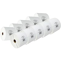 iMBAPrice - 10 Roll of 450-4x6 Direct Thermal Labels for Zebra 2844 ZP-450 ZP-500 ZP-505 (1 inch core) - 95+60GSM Top Coated