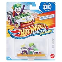 Hot Wheels RacerVerse Toy Car, Vehicle with Character Driver, Optimized for Track Performance (Styles May Vary)