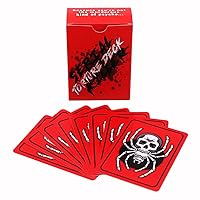 SERIAL KILLER : T*RTURE Deck - Hilariously Dark Card Game for Adults with Murderous Thoughts Sometimes - Expansion Pack – Murder Mystery - Fun and Easy to Play – Original Halloween Party Horror Games