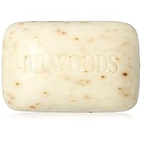 Dr. Woods Exfoliating Lavender Bar Soap with Organic Shea Butter, 5.25 oz…