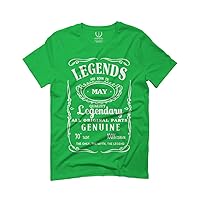 Legends are Born in May The Best Birthday Gift for Men T Shirt