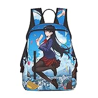 Anime Komi Can'T Communicate Backpack Laptop Daypack Travel Business Bag Casual Rucksack Full Print Backpacks