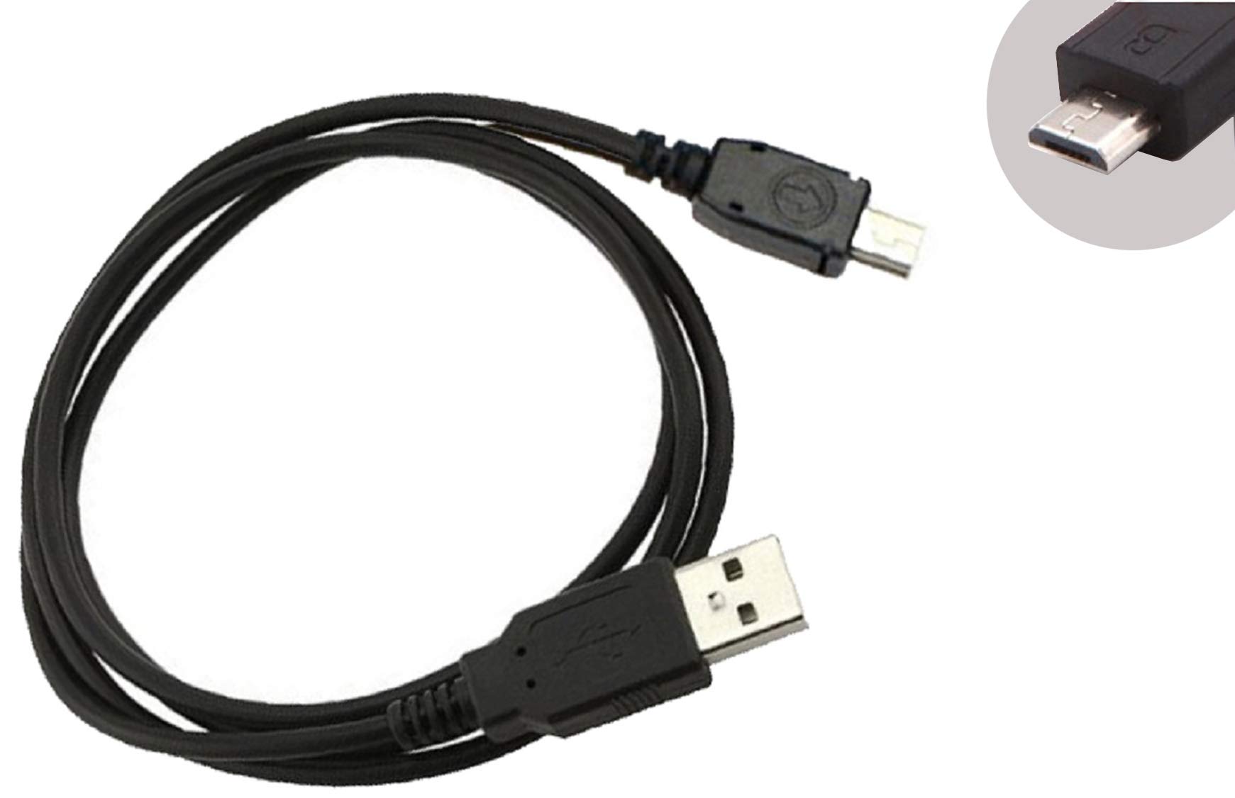 UpBright USB Power Cord Cable Compatible with Sony SRSX3 SRS-BTV5 SRSBTV5 SRSX3WHT SRS-X3 SRS-XB2G SRSXB2G SRS-X2 SRSX2 2-Channel Ultra Bluetooth Speaker SRS-X11 SRSX11 SRS-XB2 SRSXB2 Extra Bass Audio