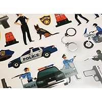 Stickers - Police and Accessories - Gold