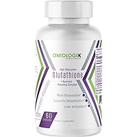 Ontologix: Glutathione Plus Nutrient Boosting Complex - Dietary Supplement - 60 Capsules - High Absorption - Supports Liver Detox - Powerful Liver Antioxidant - Immunity Support - Multivitamin