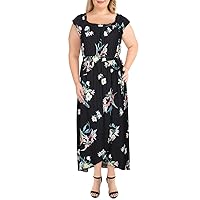 City Chic Women's Off-The-Shoulder Dress in Floral Print