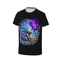 Anime That Time I Got Reincarnated As A Slime Rimuru Tempest T Shirt Man's Casual Tee Summer Round Neck Short Sleeve T-Shirts