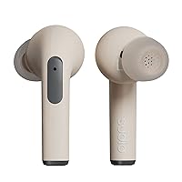 Sudio N2 Pro True Wireless Bluetooth in-Ear Earbuds with ANC - Multipoint Connection, IPX4 Water Resistant, USB-C and Wireless Charging, Microphone, 30h Play Time with Charging Case (Sand)