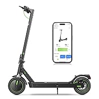 isinwheel Electric Scooter 18-31 Miles Range,15/18/21MPH Top Speed, 350/500/750W Motor Cruise Control Electric Scooter Adults for Commute Dual Braking System E Scooter for Adult/Youth