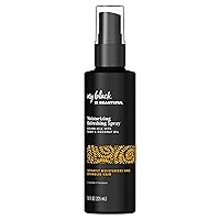 Detangler Spray, Sulfate Free, for Curly and Coily Hair with Coconut Oil, Honey and Turmeric, 7.6 fl oz
