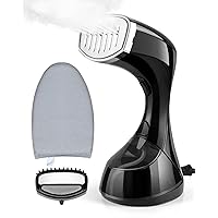 Steamer Iron for Clothes 1800W, Zorslesy Fast Heat Up Hand Clothing Garment Steamer, Portable Handheld Travel Fabric Steamer Plancha de Ropa a Vapor with 300ml Water Tank for Cleaning