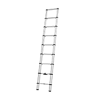 Thule Van Ladder - 9 Steps - 8.5Ft Extension - Telescoping Van Ladder - Easy Close System - EN:131 Compliant