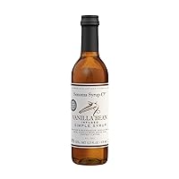 Sonoma Syrup Co Vanilla Bean Simple Syrup, 12.7 fl oz for Coffee, Cocktails, and Cooking