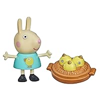 Peppa Pig Peppa’s Adventures Peppa’s Fun Friends Preschool Toy, Rebecca Rabbit Figure, Ages 3 and Up