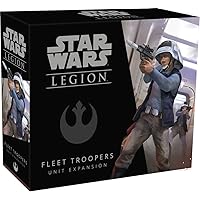 Star Wars: Legion Fleet Troopers UNIT EXPANSION - Elite Soldiers for A Rebel Arsenal! Tabletop Miniatures Strategy Game for Kids & Adults, Ages 14+, 2 Players, 3 Hr Playtime, Made by Atomic Mass Games