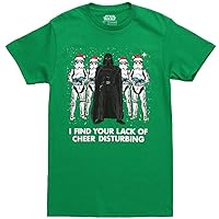 STAR WARS Officially Licensed Holiday Cheer Men's Tee