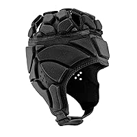 LIXADA Soft Goalkeeper Helmet Football Rug-by Soccer Goalie Helmet C ap Headgear for Kids Youth Adults