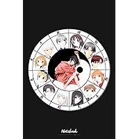 Fruits Basket Anime Notebook: Blank Lined Notebook, Journal, Diary, Note Pad, Writing Notes, 120 Pages, For Students, Work or Personal Use