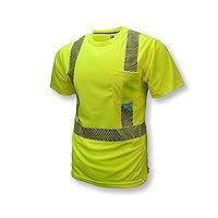 Radians Mens Hi-vis T-shirt Industrial Safety Short Sleeve, Multi, XX-Large US