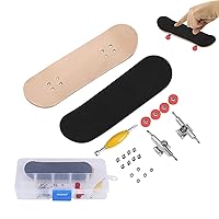 Mini Fingerboards Toys Hand Party Favors,1Pc Finger Skateboards, Maple Wooden Alloy Fingerboard Finger Skateboards With Box Reduce Pressure Gifts (Red), 1Pc Finger Skateboards, Mini Fingerboards