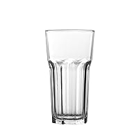 Fortessa Basics Chez Bistro Large Cooler Everyday Glass, 22 Ounce, Set of 12