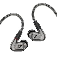 Sennheiser IE 600 in-Ear Audiophile Headphones - TrueResponse Transducers for exquisitely Neutral Sound, Detachable Cable with Flexible Ear Hooks, Includes Balanced Cable, 2-Year Warranty